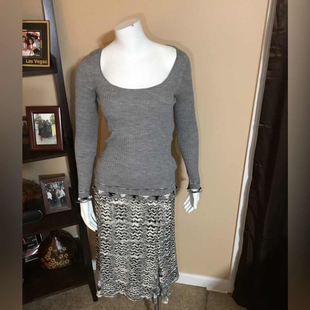 Missoni skirt and shirt